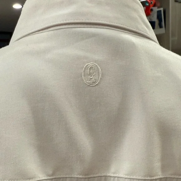 Christine Alexander Elegant White Cat and Bow Rhinestone Button Down Blouse M - Picture 9 of 13